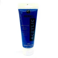 Acrílico En Pomo De 75 Ml. Azul Ultramarino