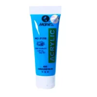 Acrílico En Pomo De 75 Ml. Azul Cerúleo