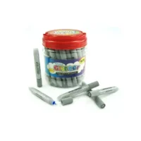 Glitter Glue 10.5 Ml Pote 50 Unidades Plata