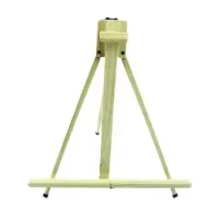 Atril De Pino Sobre Mesa Plegable