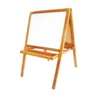 Atril Pizarra Magnética Doble Blanca 55cm X 65cm X