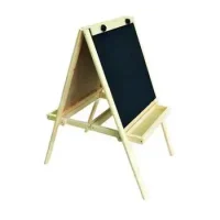 Atril Pizarra Doble Tiza 55 Cm X 65 Cm X 90 Cm De