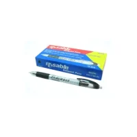 Boligrafo Pasta Con Goma Negro Ka111