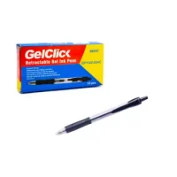 Boligrafo Gel Clic Negro