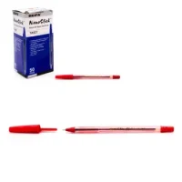 Boligrafo Gel Fino Rojo Oil Caja 50 Unidades