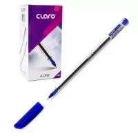 Bolígrafo Pasta Cristal Azul Caja 50 Unidades