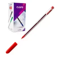 Bolígrafo Pasta Cristal Rojo Caja 50 Unidades