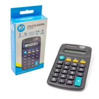 Calculadora Escolar 8 Dígitos Dual Power