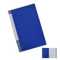Carpeta Con 10 Fundas Oficio Azul