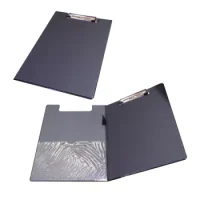 Carpeta Con Apretador Negra Tamaño Oficio