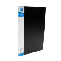 Carpeta Con 10 Fundas Oficio Negra