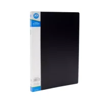 Carpeta Con 20 Fundas Oficio Negra