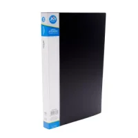Carpeta Con 40 Fundas Oficio Negra