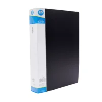 Carpeta Con 80 Fundas Oficio Negra