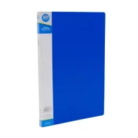 Carpeta Con 20 Fundas Oficio Azul