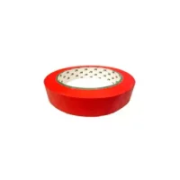 Cinta Masking Tape Rojo 18mm X 30mts - 150mic