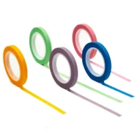 Masking Tape 5 Colores Fino 5mmx 10 Mt.