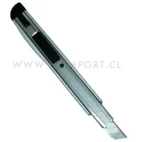 Cuchillo Cartonero Metálico De Bolsillo