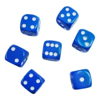 Dados 19 mm Azul