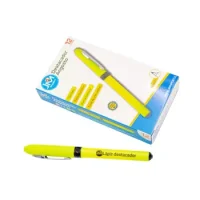 Destacador Amarillo Angosto Tipo Lápiz