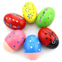 Set de 6 huevitos sonajeros surtidos