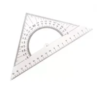 Escuadra 45º 20. Cm Transp 180º 16cm.