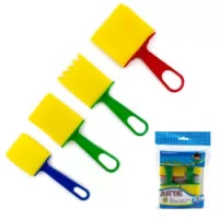 Espátulas Para Decorar 4 Unidades De Esponja