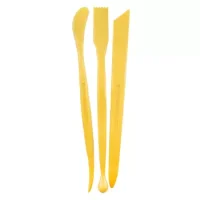 Set De 3 Estecas Plasticas
