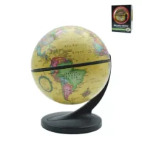 Globo Terráqueo Wonder Sepia Base Plástica 11 Cm.