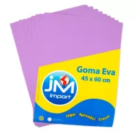 Goma Eva Pliego 10 Unidades Lila 45 X 60 Cm