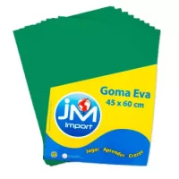 Goma Eva Pliego 10 Unidades Verde Oscuro. 45 X 60