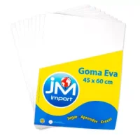 Goma Eva Pliego 10 Unidades Blanco 45 X 60 Cm