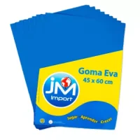 Goma Eva Pliego 10 Unid Azul 45 X 60 Cm