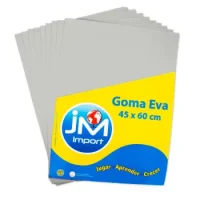 Goma Eva Pliego Gris 45 X 60 Cm