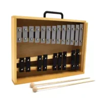 Metalófono 22 Tonos Caja De Madera