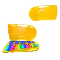 Metalófono 25 Notas Colores Maleta Plástica