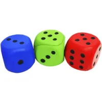 Dado Puntos Soft 6 Cm. 24 Unidades