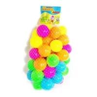 Set De 100 Pelotas Plásticas De Diferentes Colores