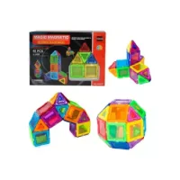 Juego De Construcción Magnético 40 Piezas