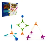 Juego De Construcción Con Vértices 86 Piezas