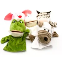 Títeres Soft Animales Domésticos 5 Unidades