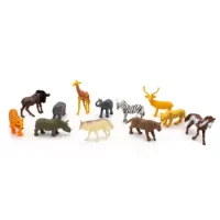 Set De Animales Salvajes 12 Unidades