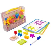 Animales Para Clasificar 60 Piezas Con Patrones