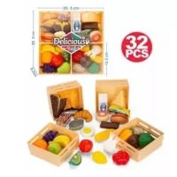 Set 4 Canastos Alimentos Plàsticos Surtidos