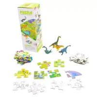 Puzzle Para Pintar Con Dinosaurios 56 Piezas (96)