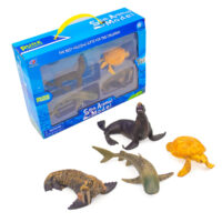 Animales Marinos 4 Piezas Goma Mod.1 Kk3830307(38)