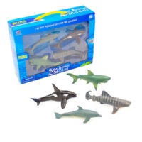 Animales Marinos 4 Piezas Goma Mod.2 Kk3830308(48)