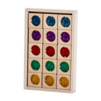 Bloques De Madera C/Prisma 15 Pzas. (1-20)