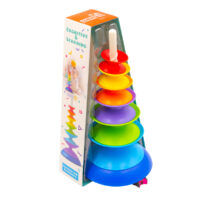 Torre De Apilamiento Giratorio Colores 7 Pza (1-16