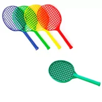 Set De 6 Raquetas Plasticas Largas 48 Cm